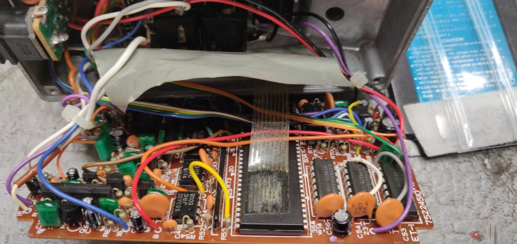 Boss DD-3 repair. circuit board