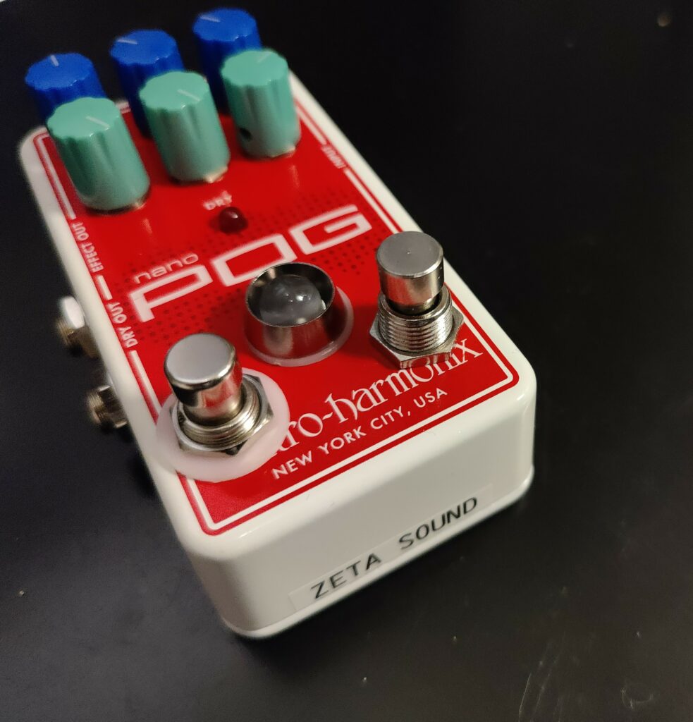 Zeta Sound mod Electro Harmonix Nano Pog