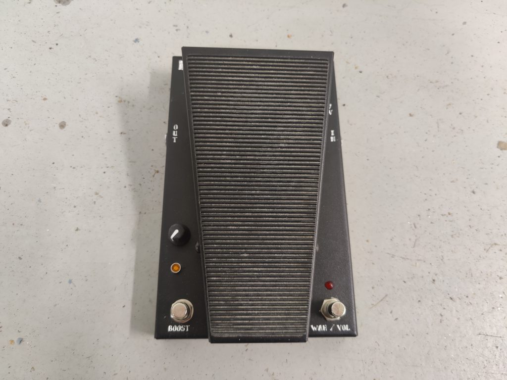 Morley Power Wah Volume boost mod