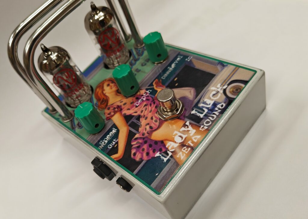 High voltage tube vibrato pedal Lady Dirt