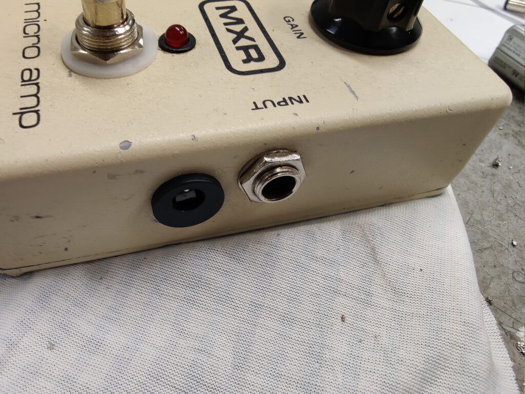 MXR-micro amp, repair and mod