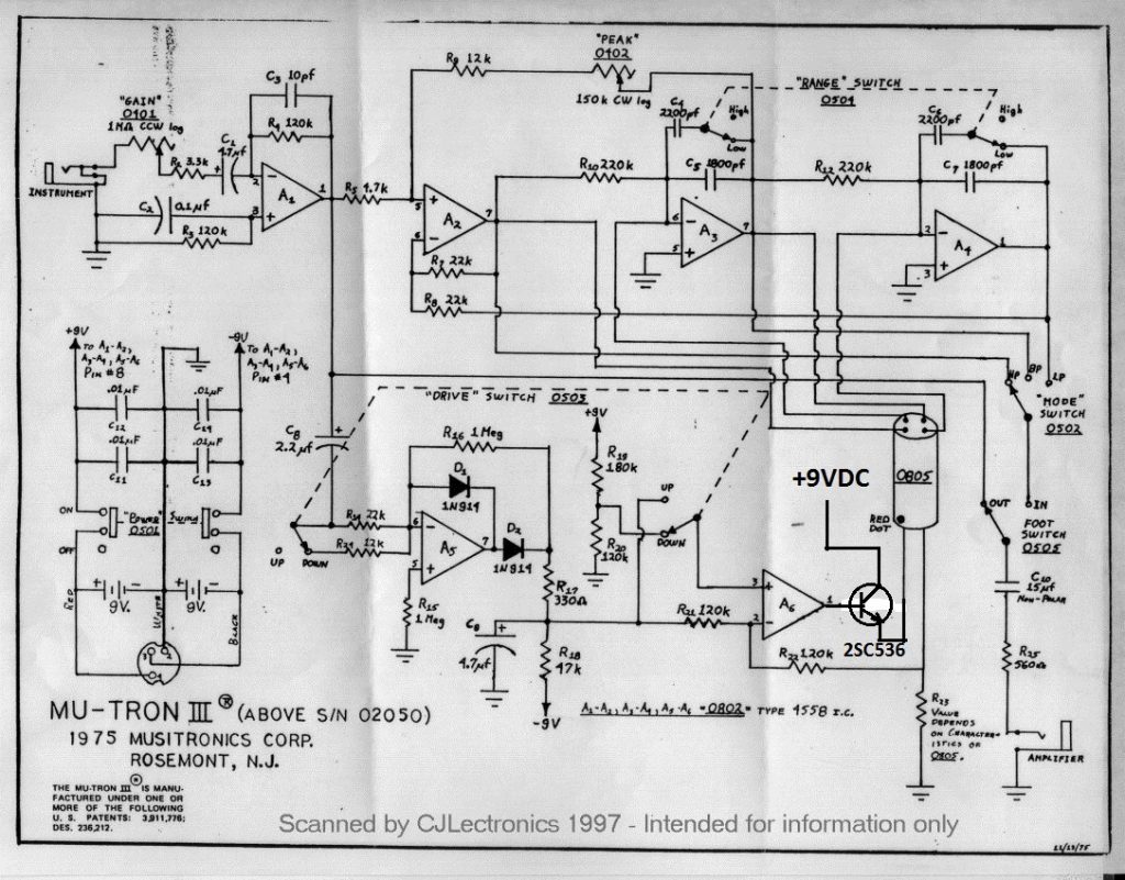 Uni-Tron 5 Schematic