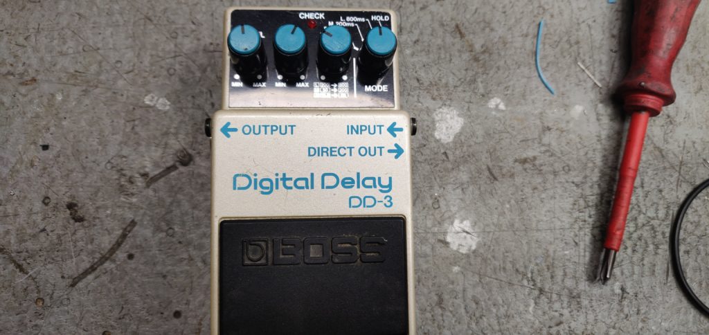 Boss DD-3 repair