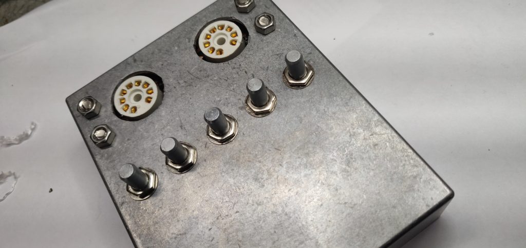 High voltage tube pedal